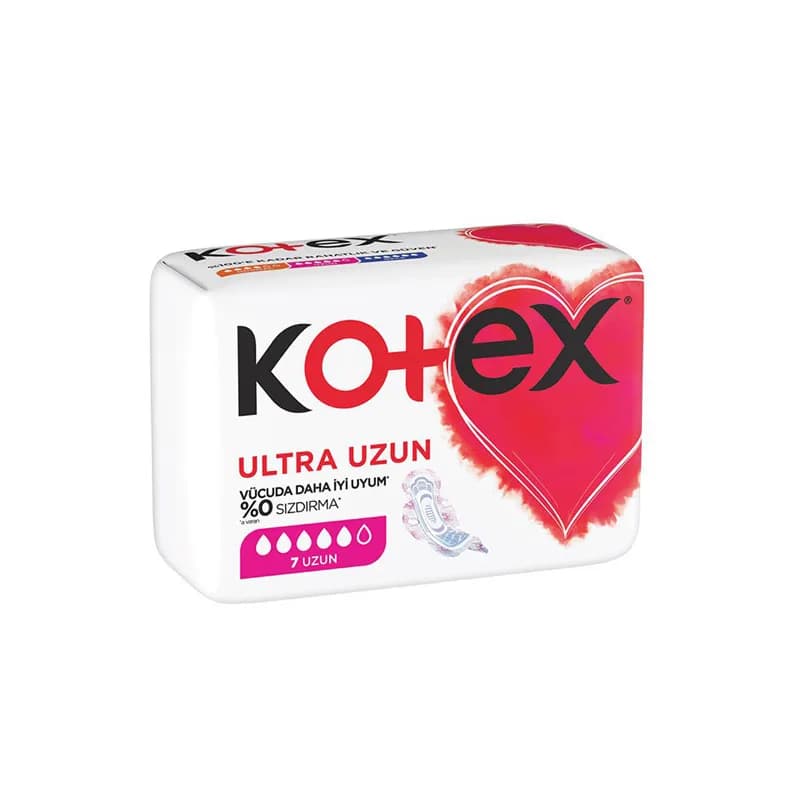 نوار بهداشتی کوتکس سایز بلند مدل Ultra بسته 7 عددی