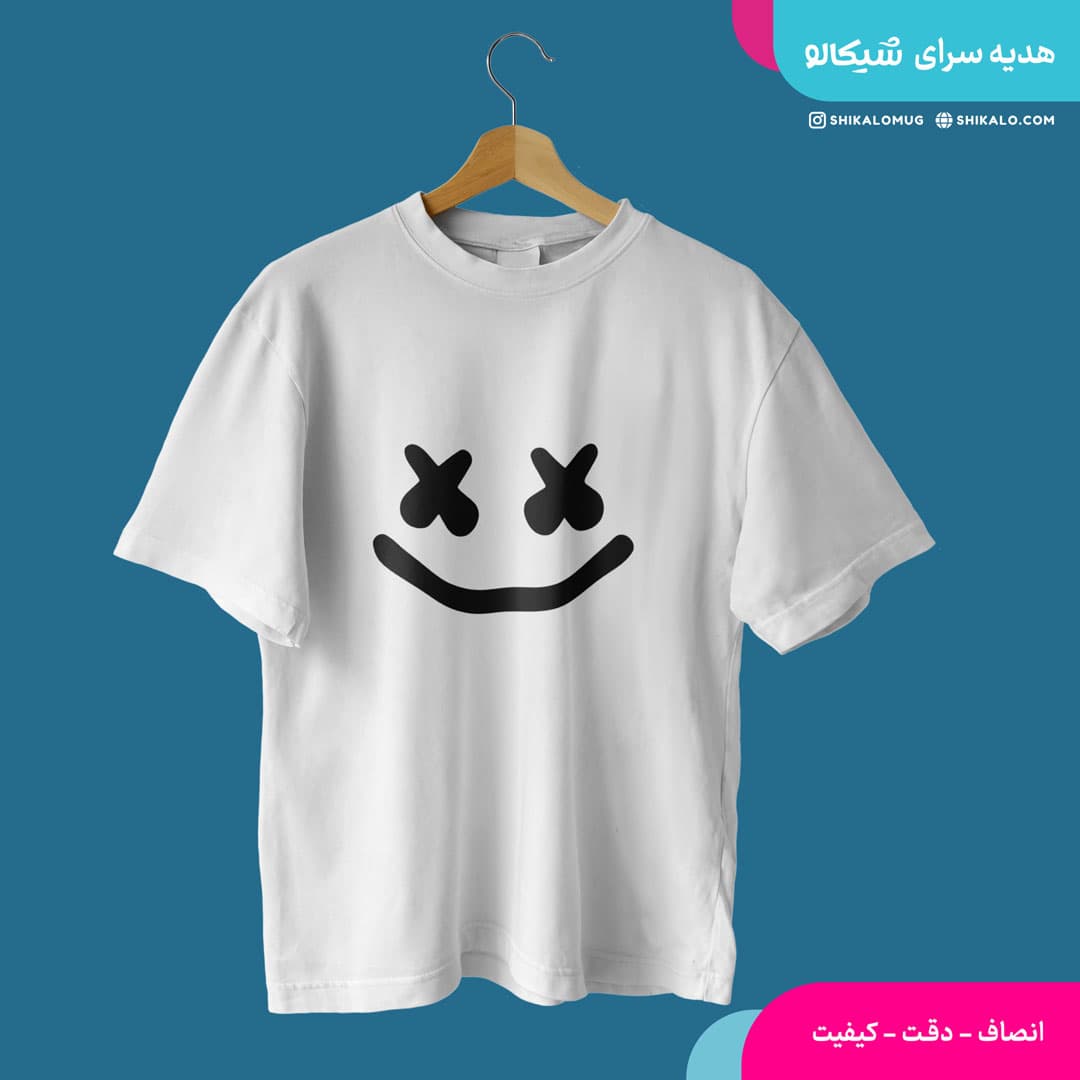 تیشرت طرح مارشمالو — تصویر ۲