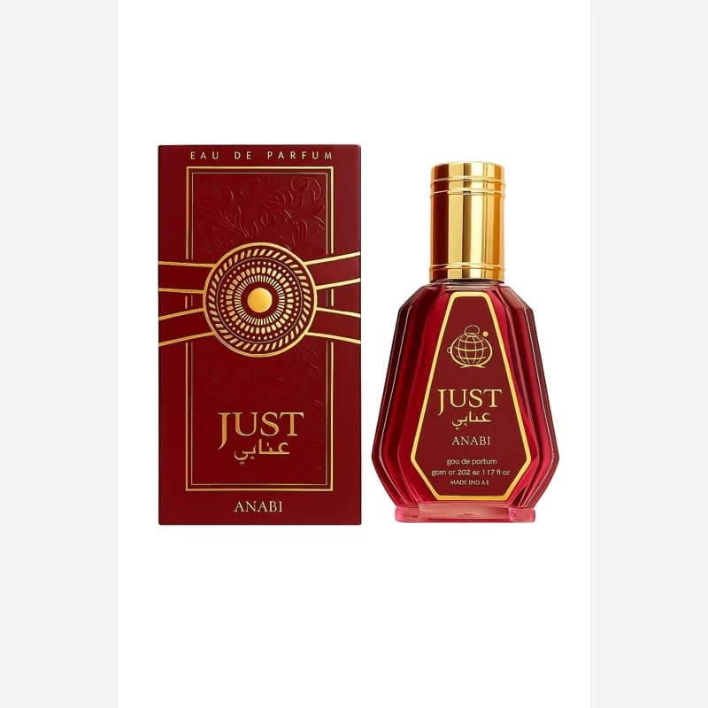 ادکلن فرگرانس جاست عنابی(چری اسموک) حجم 50 میل