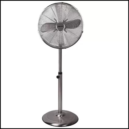 پنکه ایستاده تمام استیل جیپاس مدل GEEPAS GF9611L(نقره ای) (اصل)