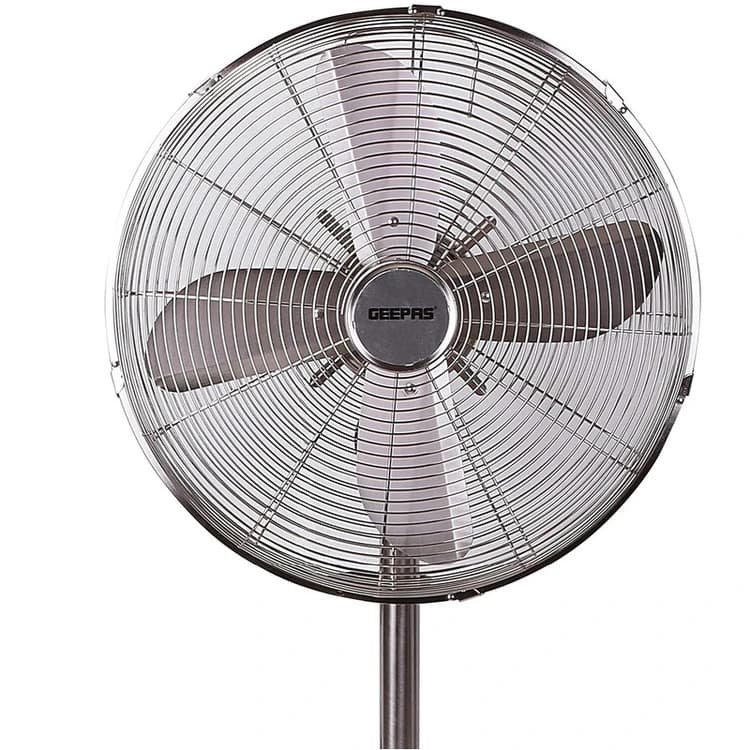 پنکه ایستاده تمام استیل جیپاس مدل GEEPAS GF9611L(نقره ای) (اصل) — تصویر ۲