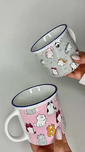 ماگ سرامیکی گربه‌ای — تصویر ۴