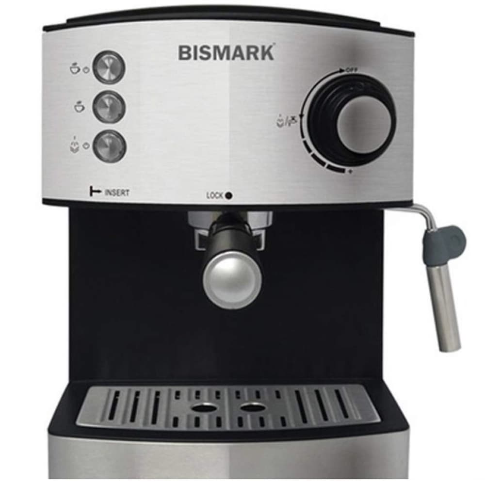 اسپرسو ساز بیسمارک مدل BISMARK-BM2228 (اورجینال) – 18 ماه کارت طلایی گارانتی – 60 ماه خدمات پس از فروش معتبر — تصویر ۲