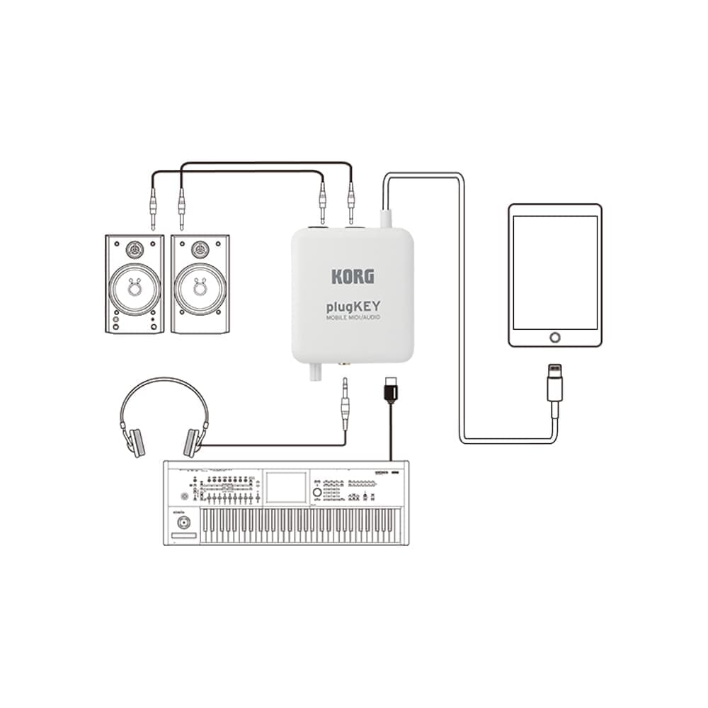 کارت صدا لایتنینگ KORG plugKEY — تصویر ۸