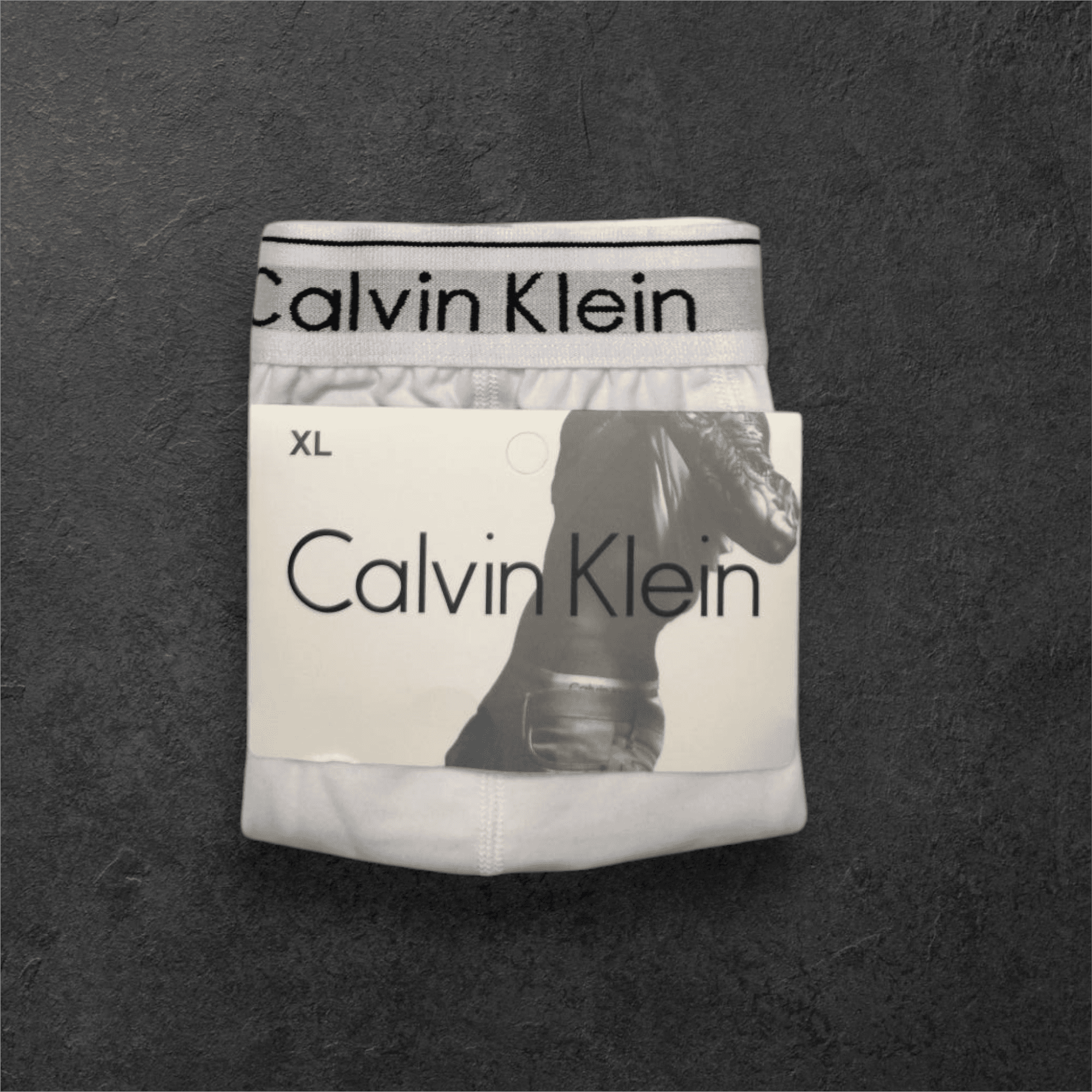 شورت مردانه اسلیپ مدل Calvin Klein کد sl-08127 رنگ سفید — تصویر ۵