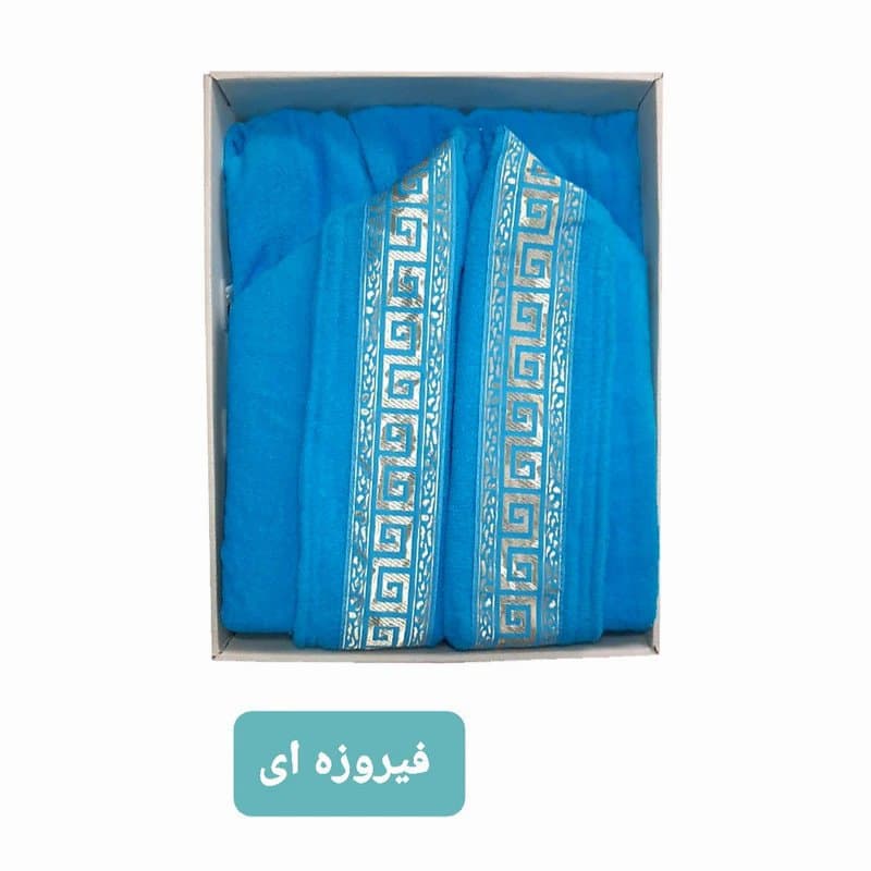 حوله تن پوش گلبافت مدل مهتا سایز 125 — تصویر ۷