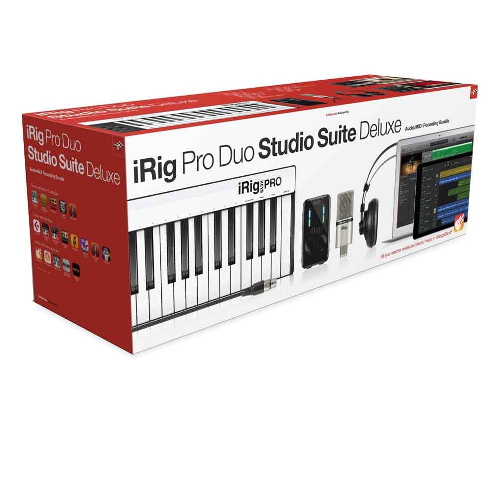 پکیج استودیویی iK Multimedia iRig Pro Duo Studio Suite Deluxe