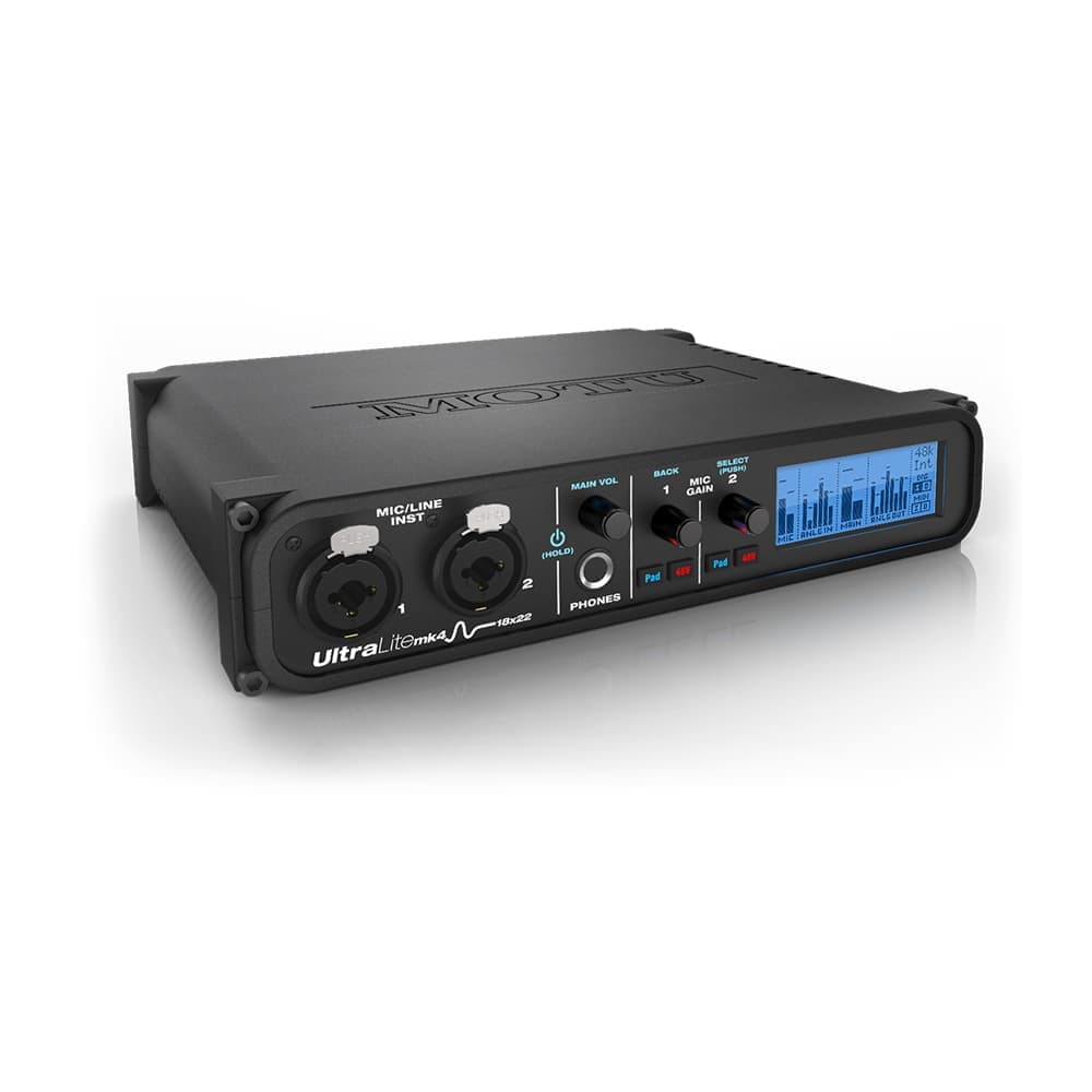 کارت صدا نیمه رکمونت MOTU UltraLite MK4 — تصویر ۲