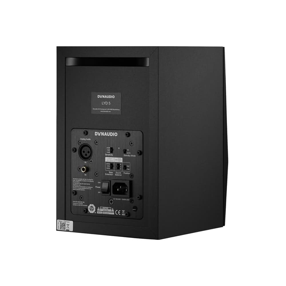 اسپیکر مانیتور DYNAUDIO LYD 5 Black — تصویر ۶