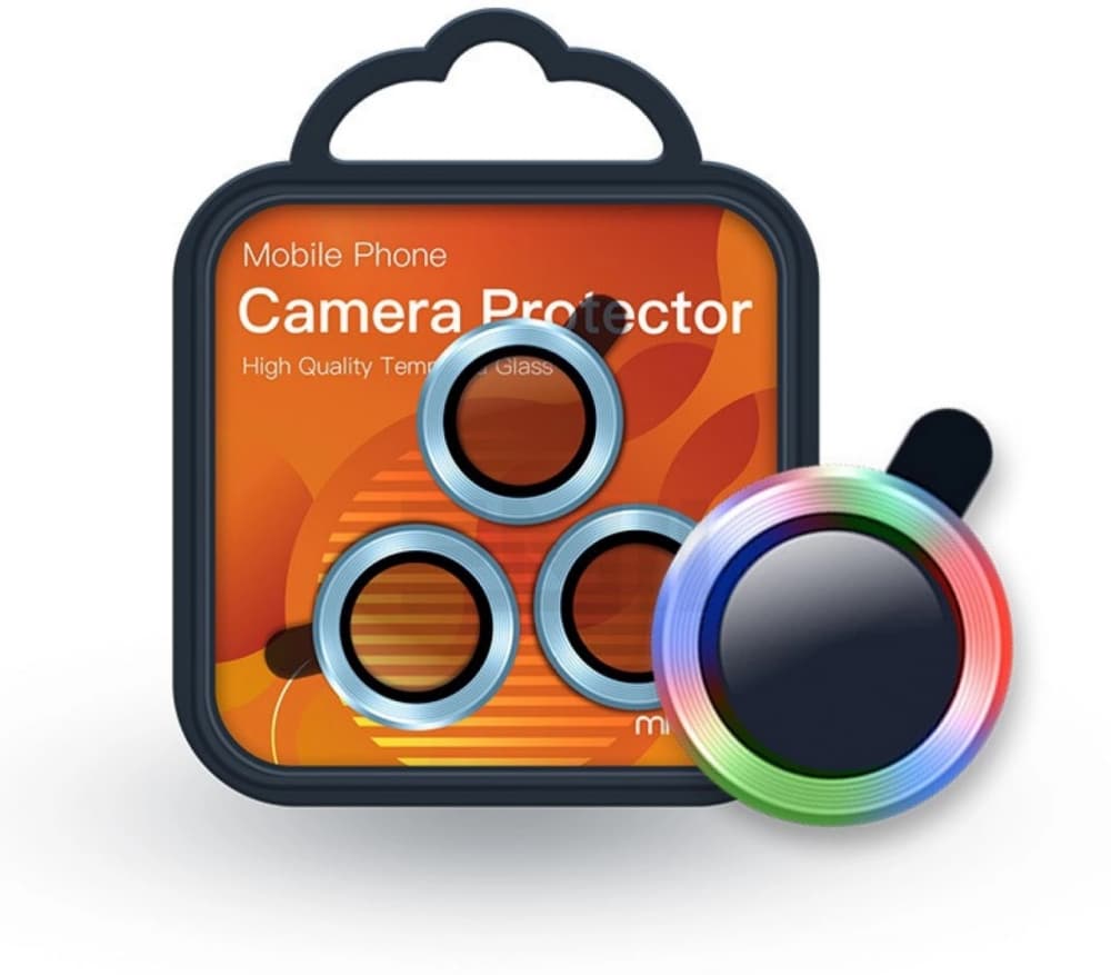 محافظ لنز دوربین آیفون مدل 11/11 PRO/11 PROMAX — تصویر ۲