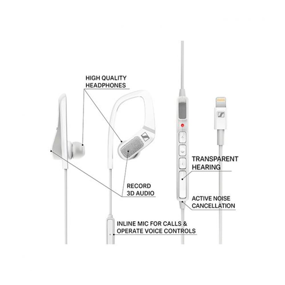 هدست حرفه ای Sennheiser AMBEO Smart Mic White — تصویر ۵