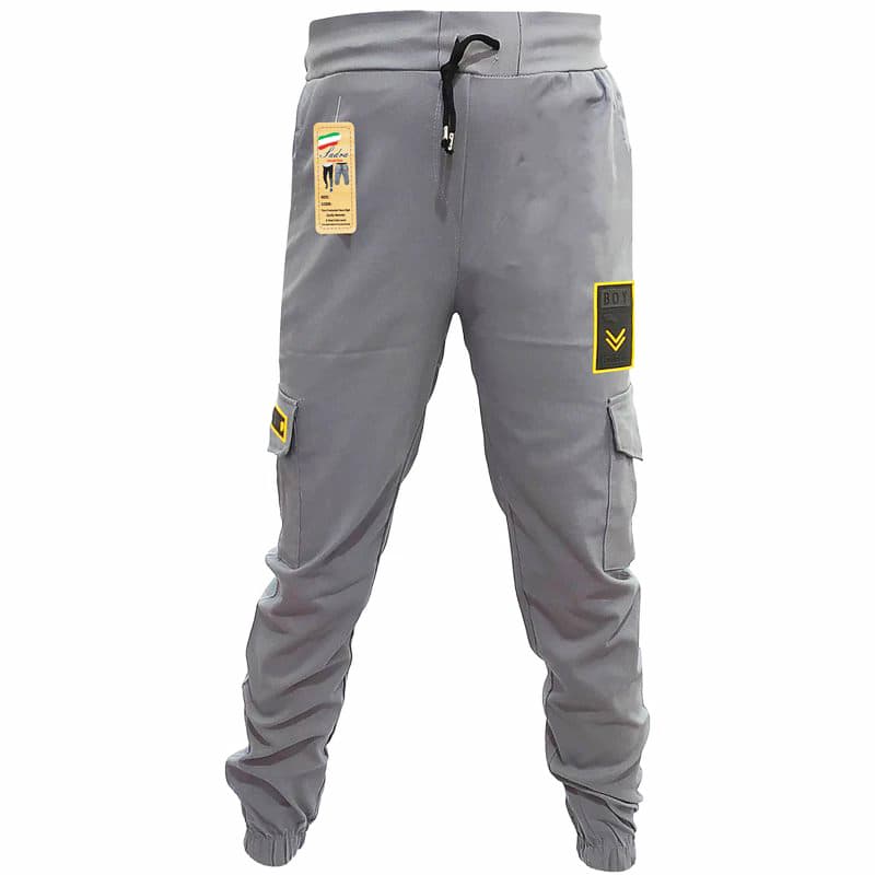 شلوار اسلش مردانه صدرا مدل BOY LONDON کد R-40924 رنگ طوسی