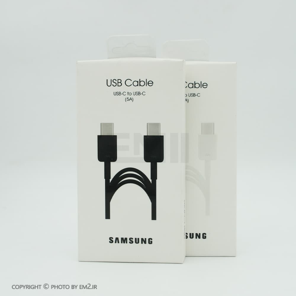 کابل 2 سر تایپ سی SAMSUNG مدل S23 اورجینال