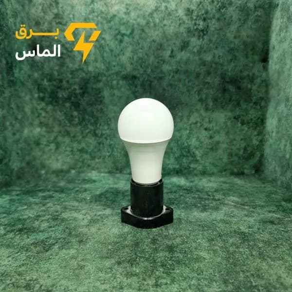 لامپ حبابی ال ای دی 9 وات سفید پارس