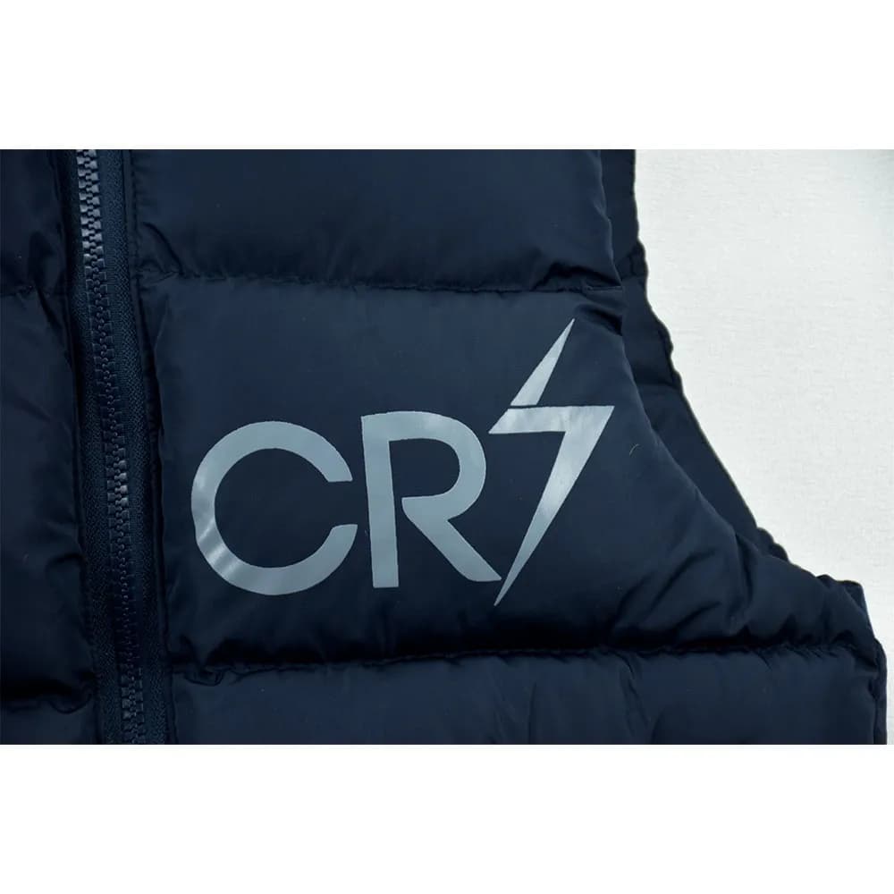پافر کیفدار پسرانه CR7 سرمه ای باکسی پاییزه و زمستانه — تصویر ۳