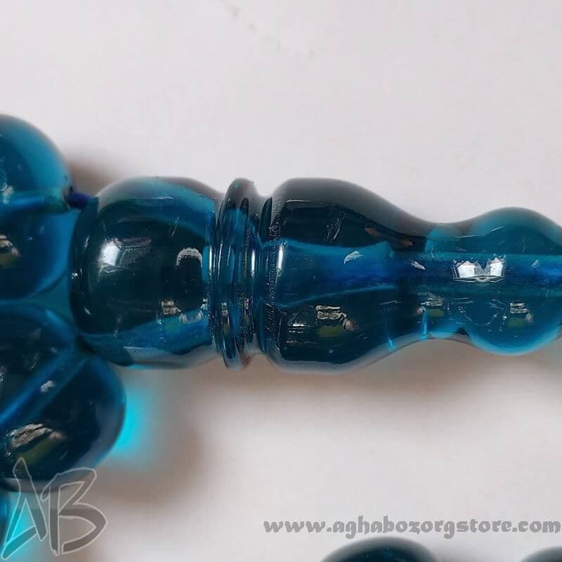 تسبیح سندلوس اصل معطر 33 دانه تراش گرد شمش کمیاب بسیار خوش تراش کد 787 — تصویر ۴