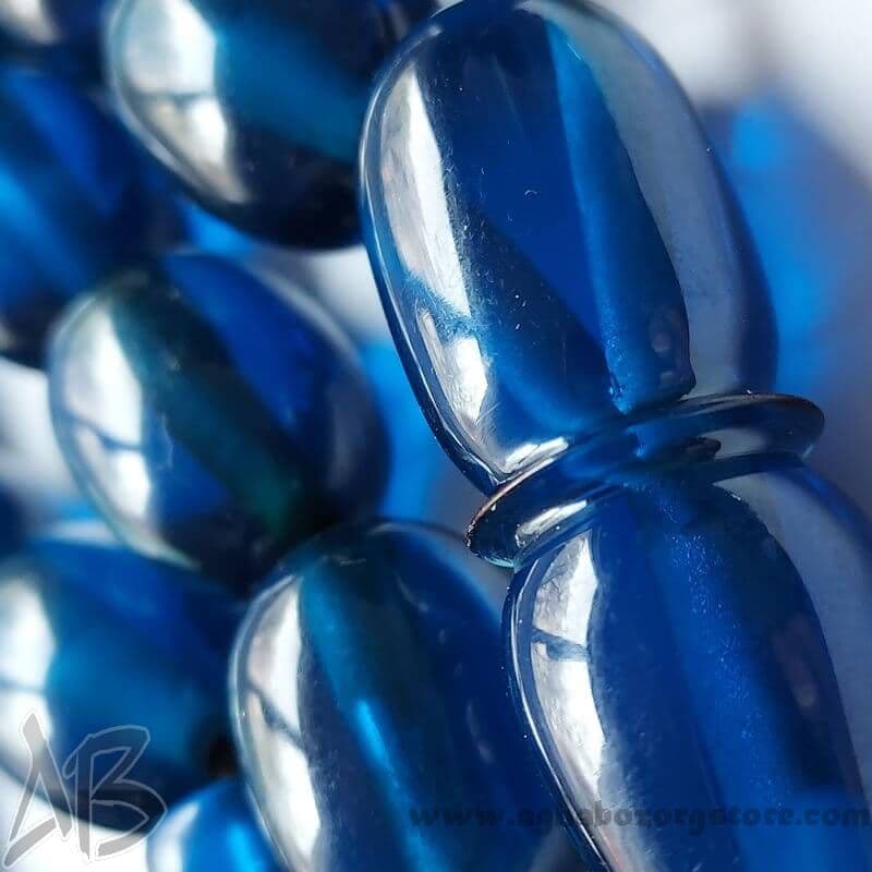 تسبیح سندلوس اصل کلکسیونی بودار 33 دانه خربزه‌ای هنگ کنگی کمیاب کد 777 — تصویر ۵