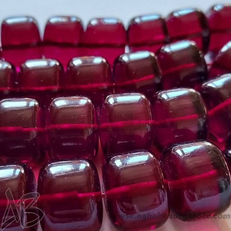 تسبیح سندلوس اصل بودار 35 دانه استوانه‌ای درشت کد 750 — تصویر ۳