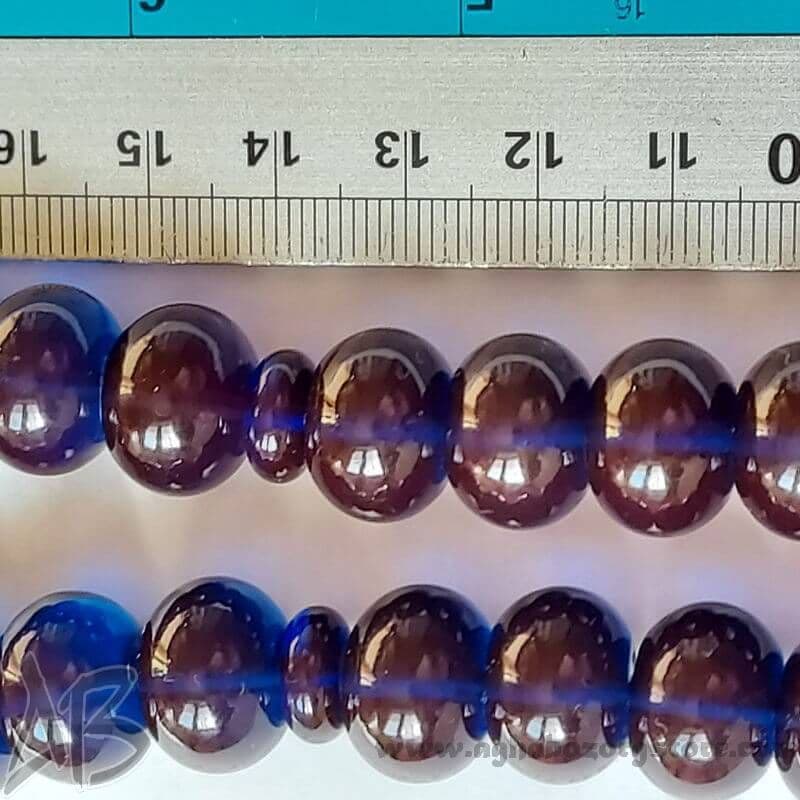 تسبیح سندلوس اصل بودار 43 دانه چرتکه‌ای کد 744 — تصویر ۴
