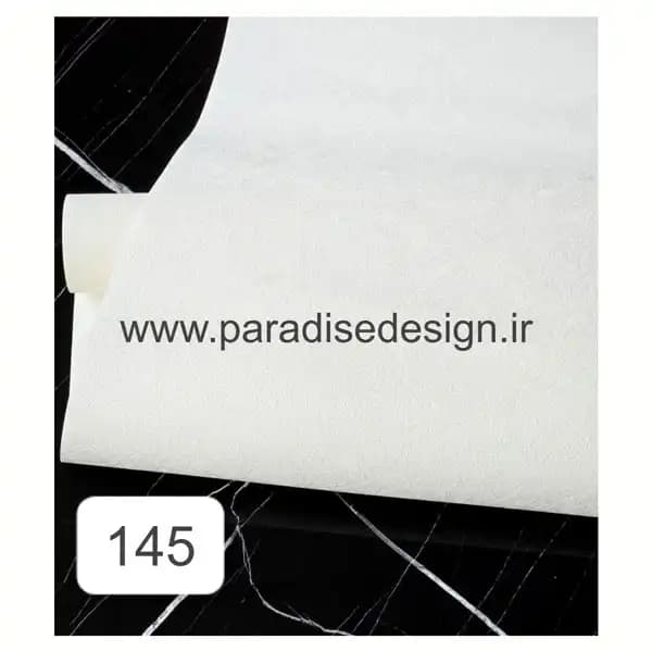 کاغذ دیواری پتینه سفید کد 145