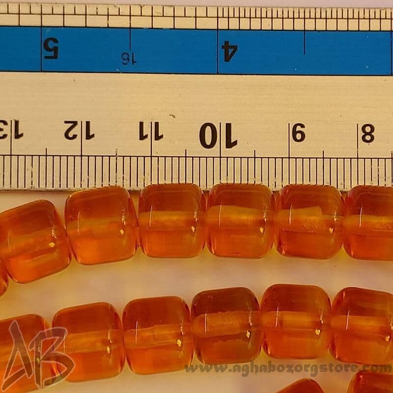 تسبیح سندلوس اصل 47 دانه معطر استوانه‌ای کد 727 — تصویر ۲