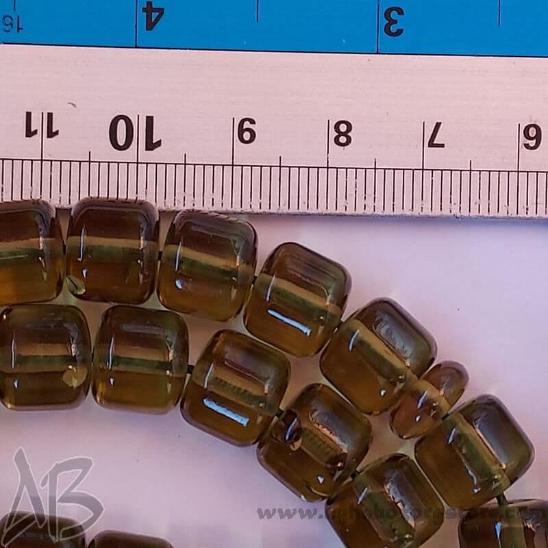 تسبیح سندلوس اصل 45 دانه معطر استوانه ای برمیلی کد 725 — تصویر ۵