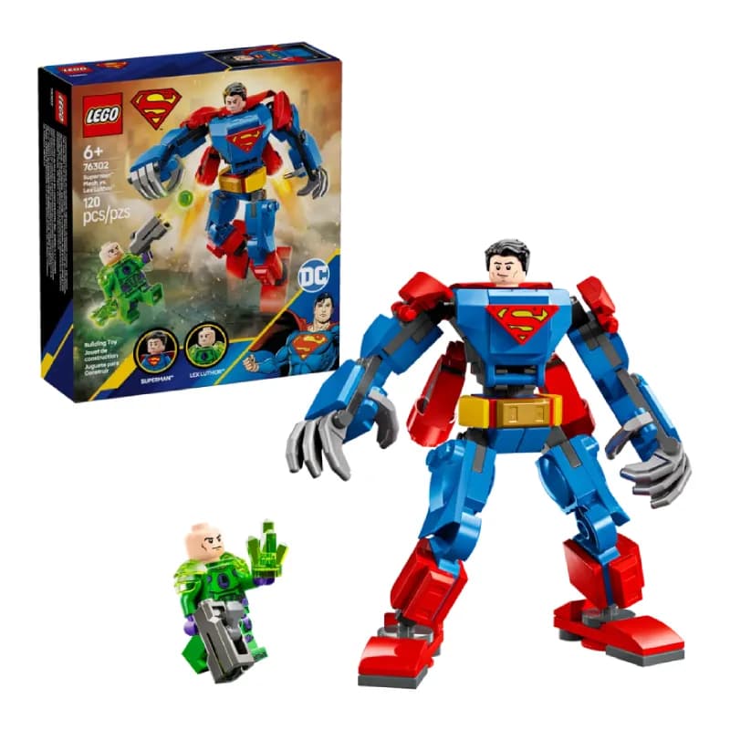 لگو Superman™ Mech vs. Lex Luthor سری دی سی کد 76302