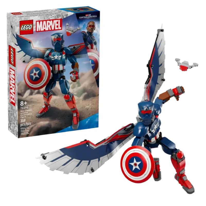 لگو New Captain America Construction Figure سری مارول کد 76296
