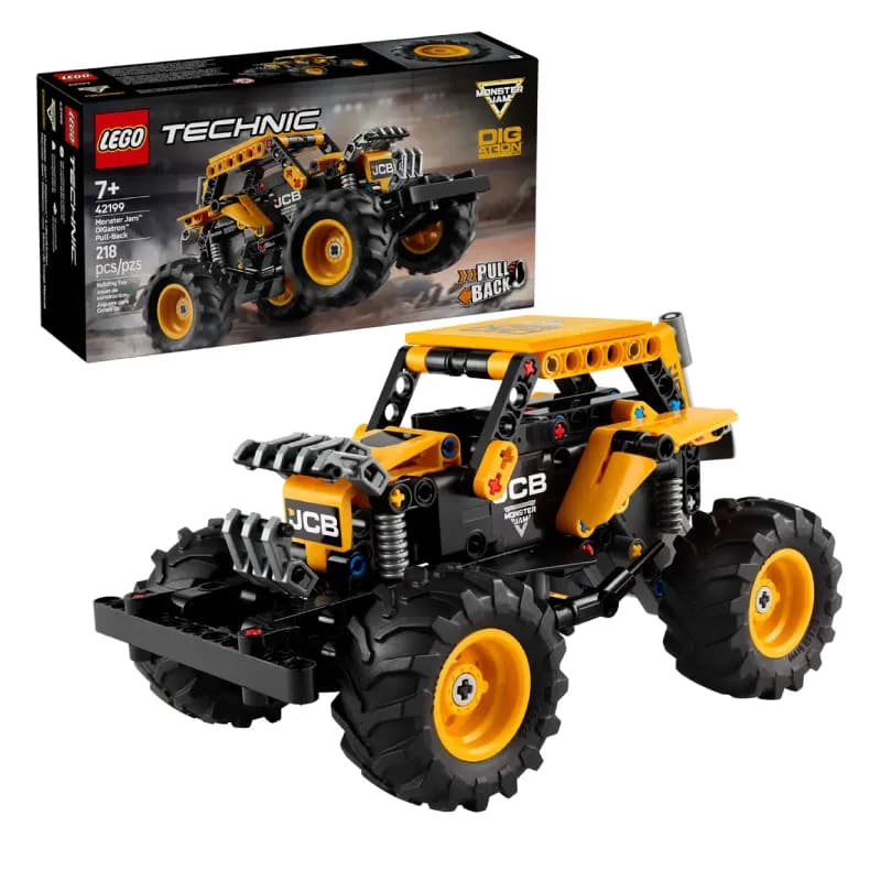 لگو Monster Jam™ DIGatron™ Pull-Back سری تکنیک کد 42199