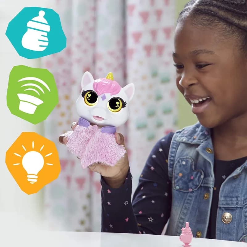 عروسک یونیکورن جادویی Airina سری FurReal Hasbro — تصویر ۵