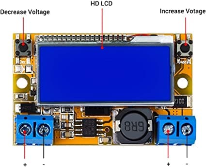 ماژول کاهنده با نمایشگر HW-601 — تصویر ۶