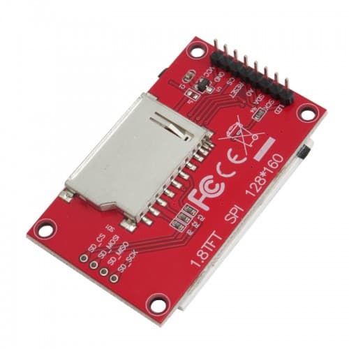 ماژول نمایشگر LCD TFT فول کالر 1.8 اینچ — تصویر ۳