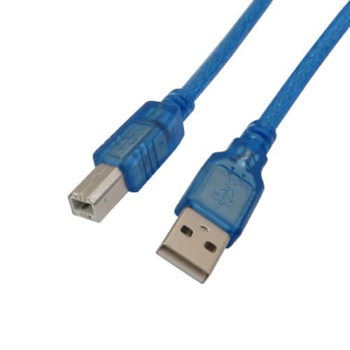 کابل USB پرینتر ( USB Type B ) 30 سانتی متری مناسب برای برد آردوینو — تصویر ۲