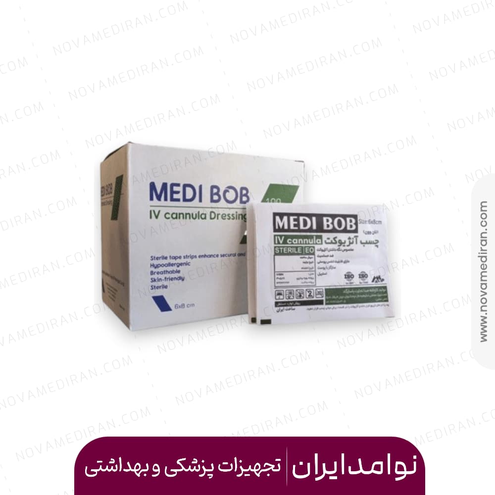 چسب آنژیوکت مدی باب بسته 100 تایی