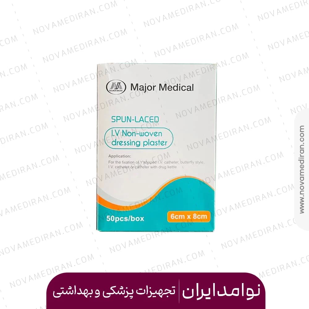 چسب آنژیوکت ماژور 50 عددی سایز ۶ در ۸