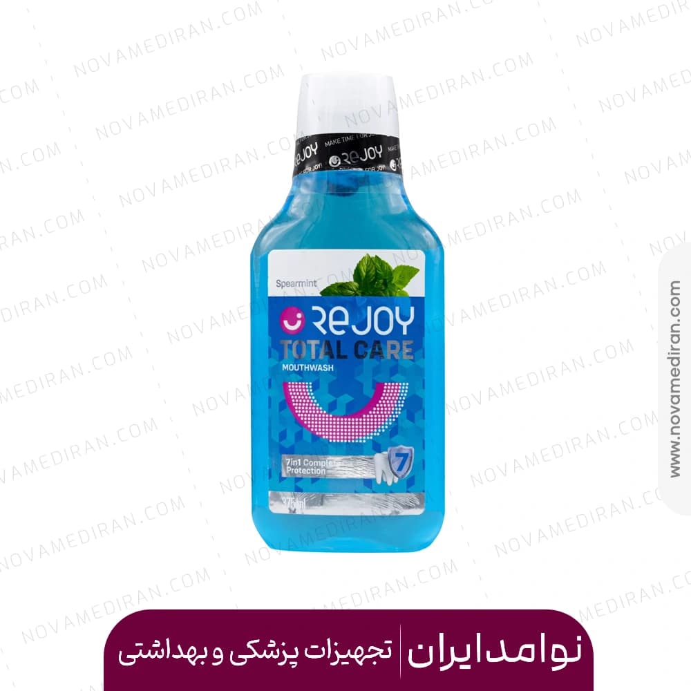 دهانشویه توتال کر ریجوی کامل 7 کاره حاوی عصاره نعناع 375 میل