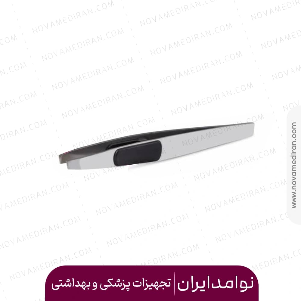 موچین بیول مدل انبری ماهی دکمه دار استیل مات