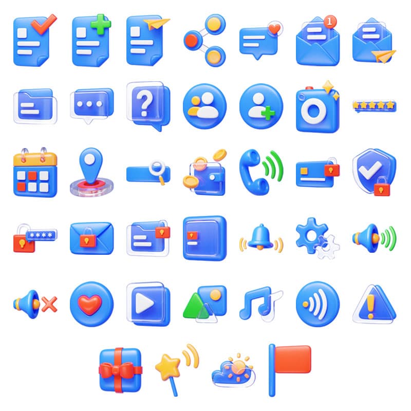 پک آیکن طراحی Ui