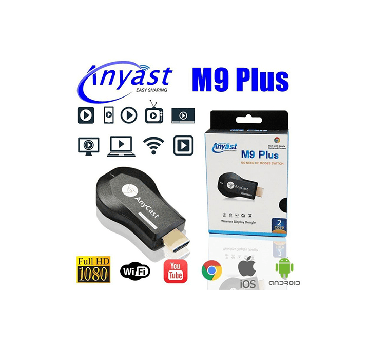 دانگل HDMI بی سیم Anycast مدل M9 plus — تصویر ۳