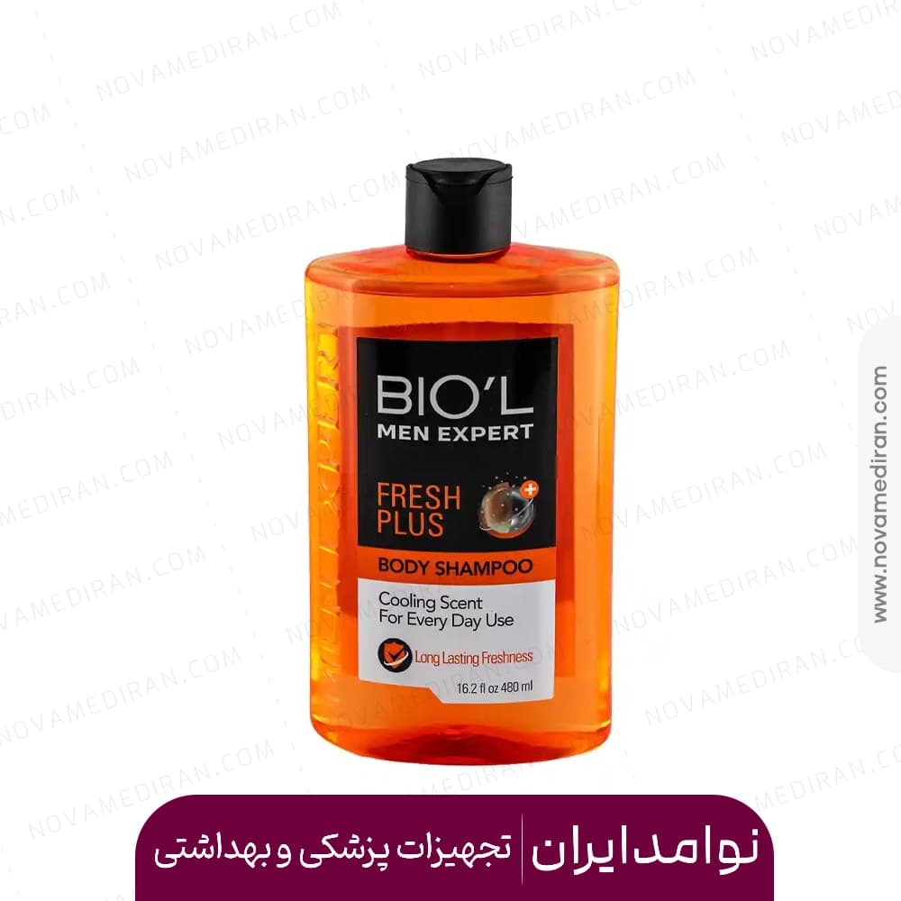 شامپو بدن مردانه بیول مدل فرش پلاس با رایحه ساواج دیور حجم ۴۸۰ میل