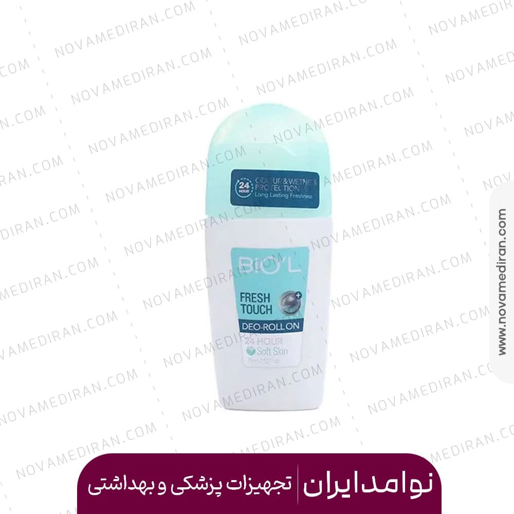 رول ضد تعریق زنانه بیول مدل سافت تاچ حجم ۷۵ میل