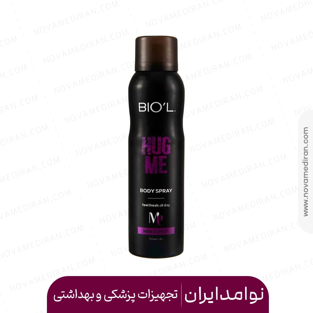 اسپری بدن مردانه بیول مدل hug me لجند ۱۵۰ میل