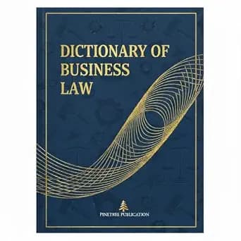 و دانلود نسخه کامل کتاب زبان اصلی Dictionary of Business Law PDF | دانلود کتاب خارجی