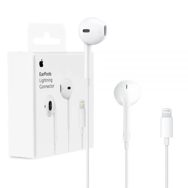 هندزفری اپل مدل EarPods با کانکتور لایتنینگ اورجینال مناسب آیفون-فروش استثنائی