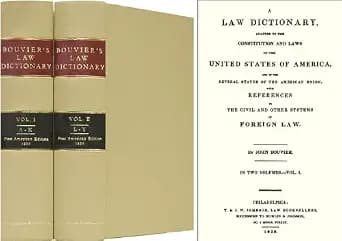 و دانلود نسخه کامل کتاب زبان اصلی Bouvier Law Dictionary 1856 edition PDF | دانلود کتاب خارجی
