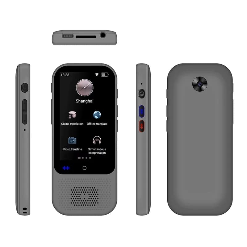 مترجم صوتی هوشمند دوربین‌دار S80 Pro – پشتیبانی از 138 زبان با ترجمه آفلاین و آنلاین-فروش استثنائی — تصویر ۳