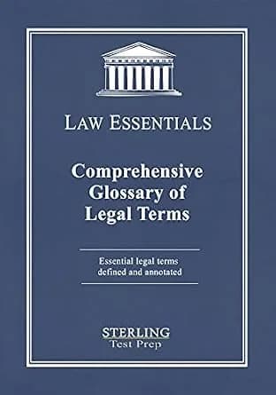 و دانلود نسخه کامل کتاب زبان اصلی Comprehensive Glossary of Legal Terms, Law Essentials: Essential Legal Terms Defined and Annotated (Law Essentials: Governing Law) PDF | دانلود کتاب خارجی
