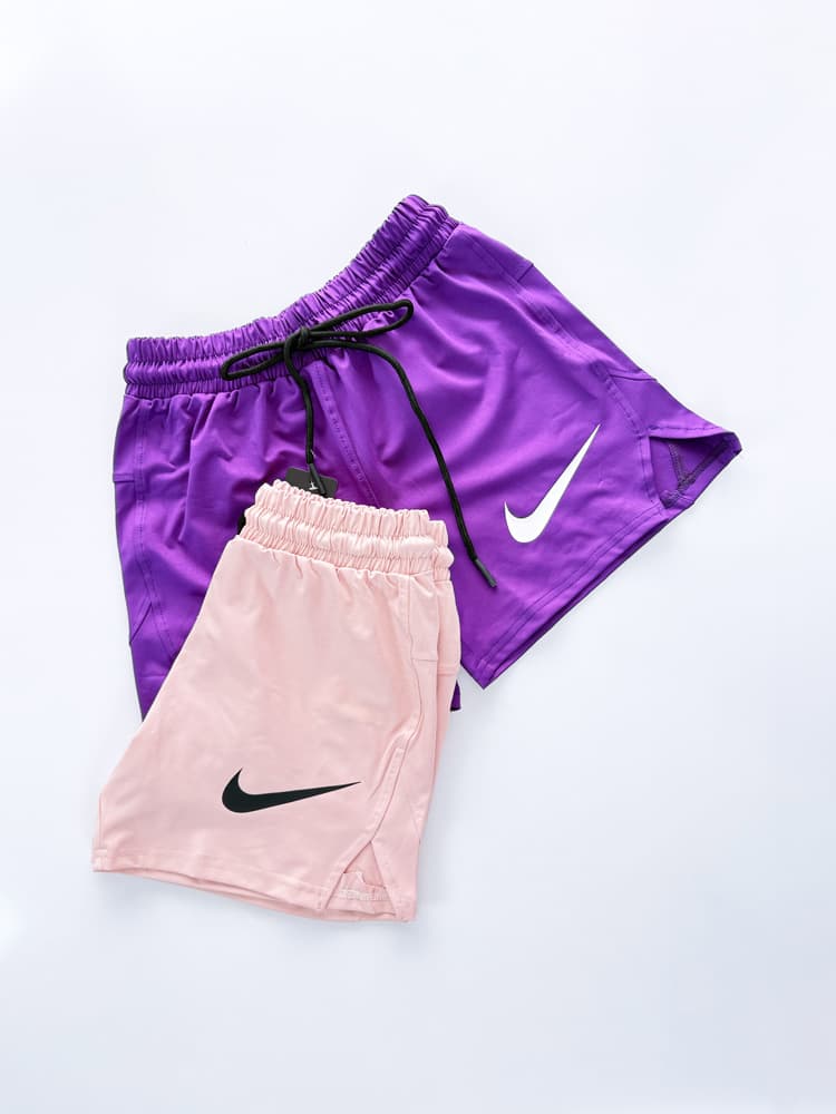 شورتک ورزشی زنانه چاک دار نایکی Nike