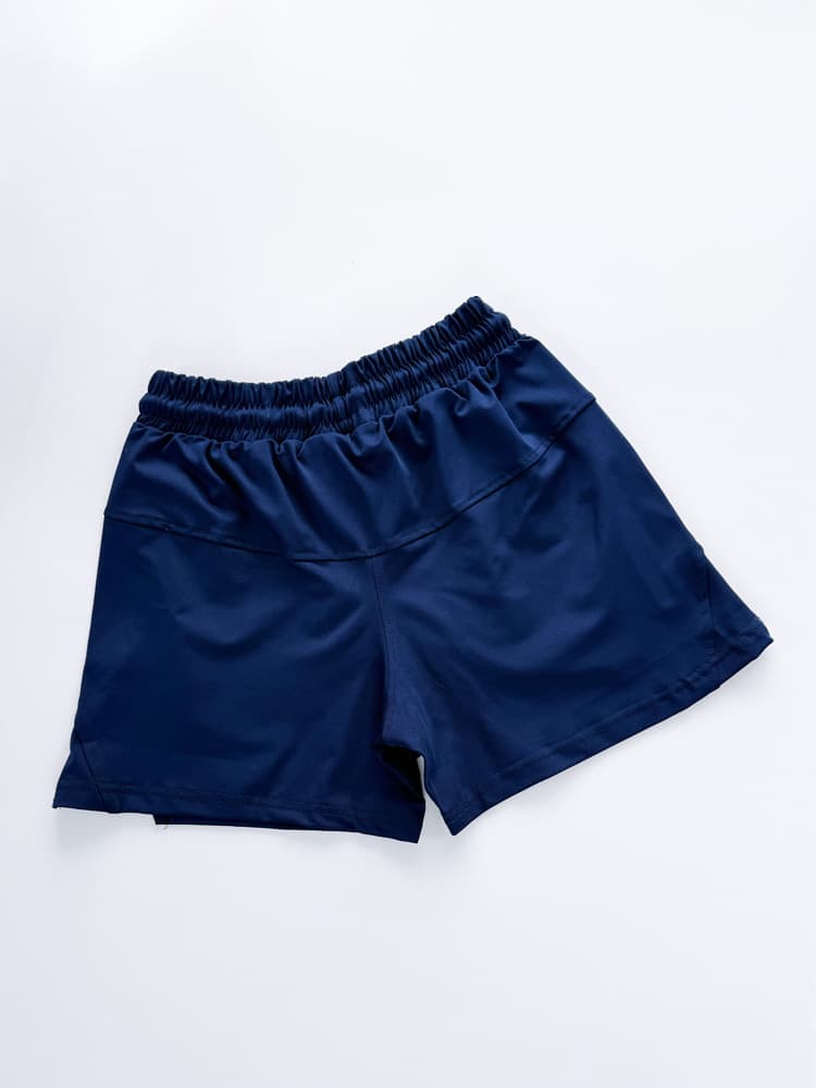 شورتک ورزشی زنانه چاک دار نایکی Nike — تصویر ۶