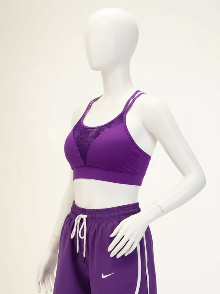 نیمتنه کاپدار ورزشی بند دوبل ضربدری نایکی Nike — تصویر ۲